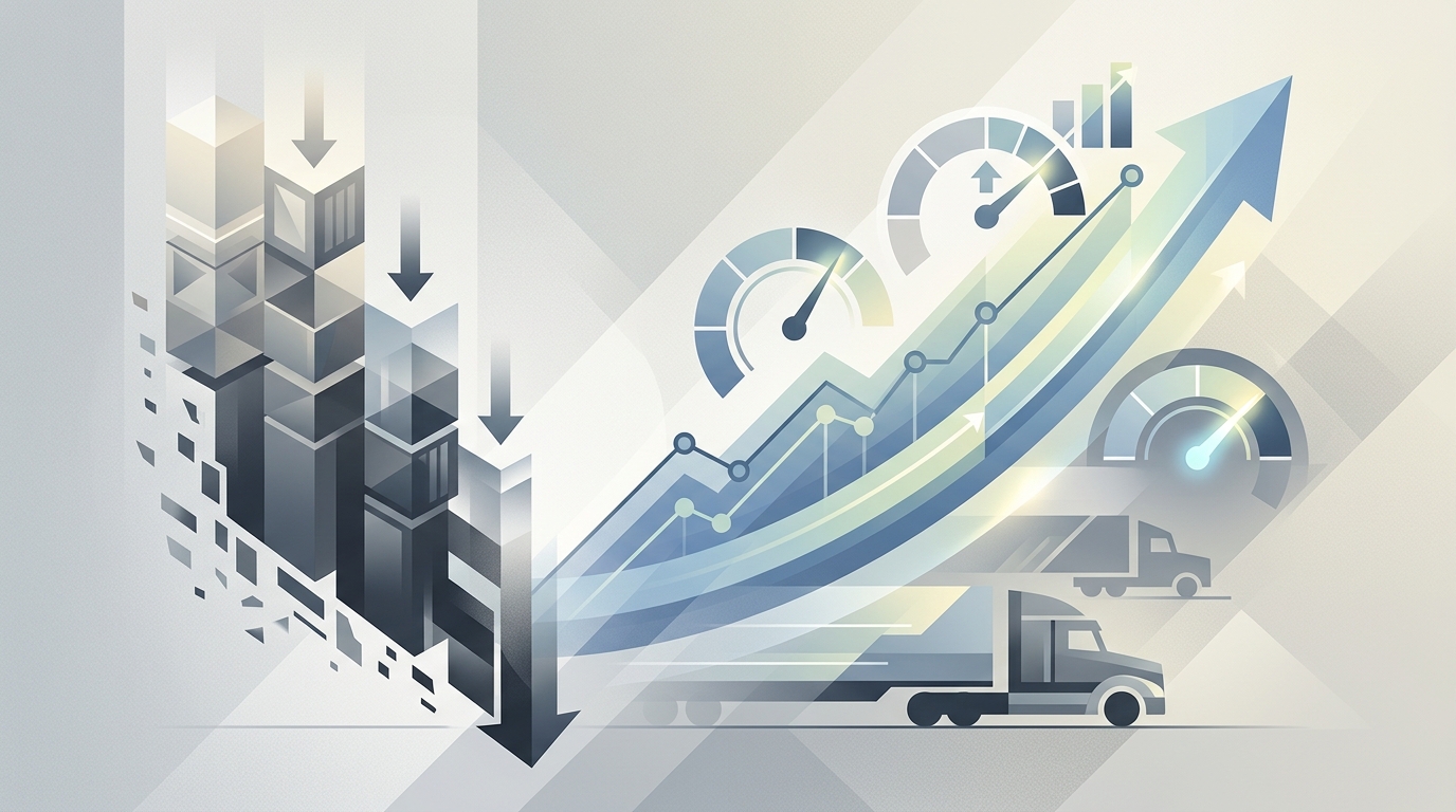 Illustration: Supply Contraction Sparks Spot Rate Rebound: What Independent Operators Need to Know