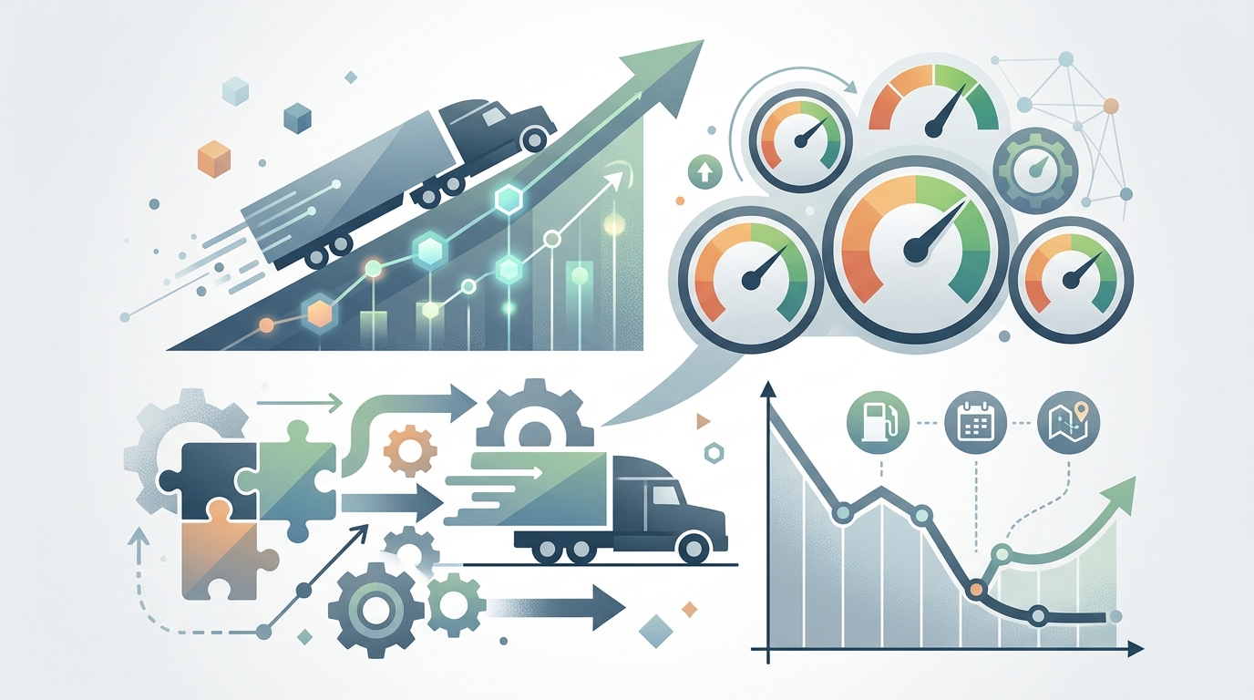 Illustration for Market Metrics Now: Capacity Tightens as Small Fleets Exit, Driving Spot Rate Increases